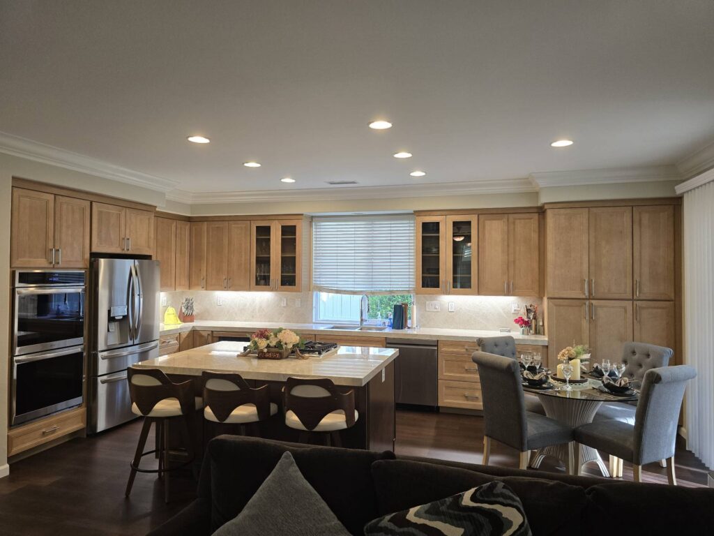 Full kitchen remodel after dishwasher failure