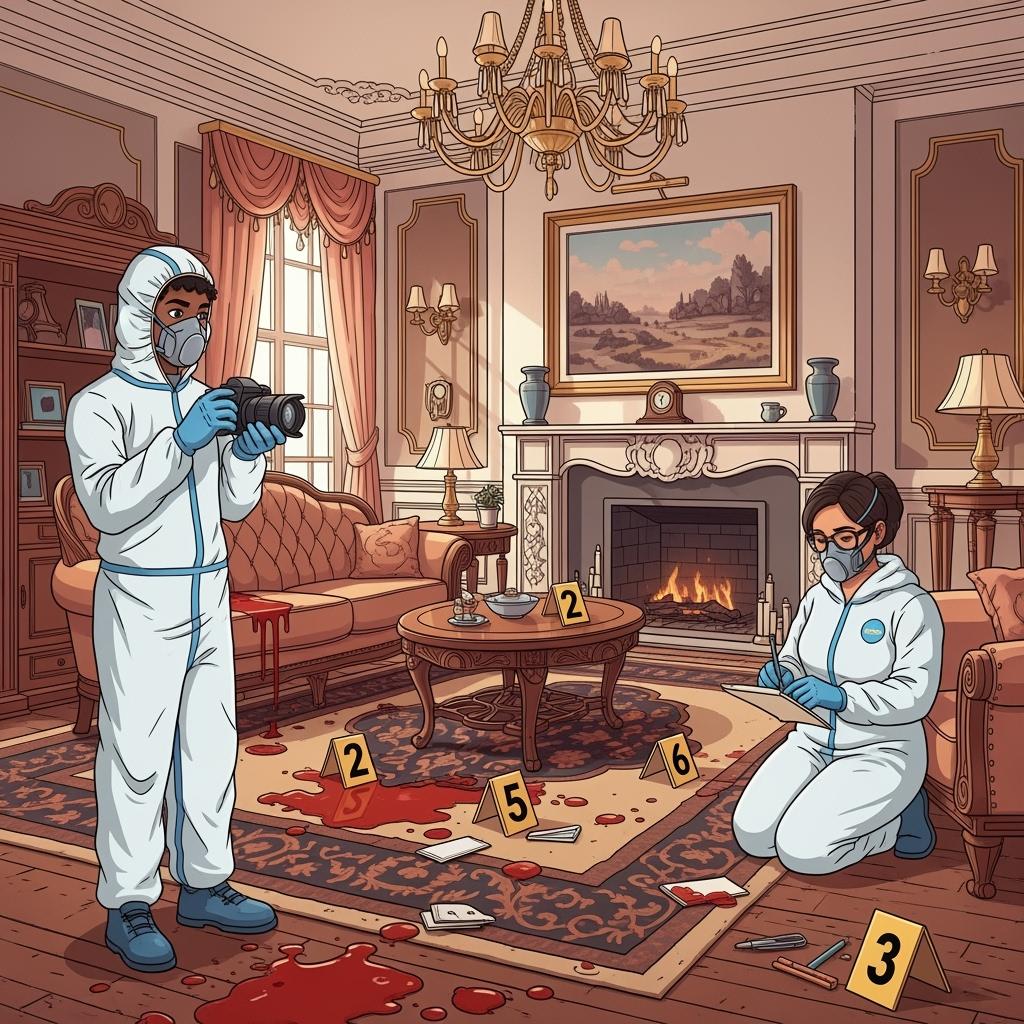 Site Investigation for Crime Scene Cleanup